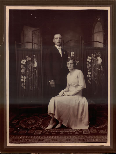 Francisco Hillcoat junto a Ema su esposa
